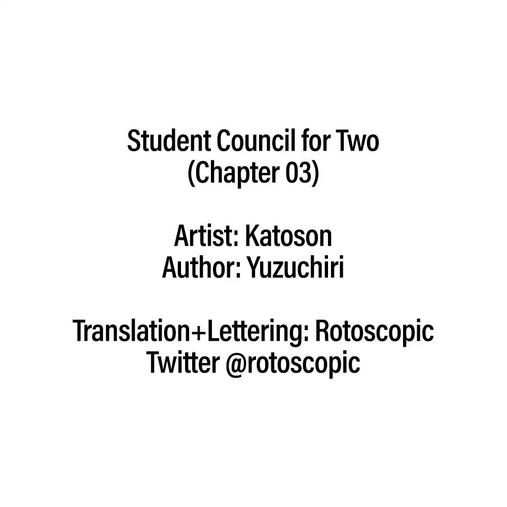 Student Council For Two Chapter 3 #6