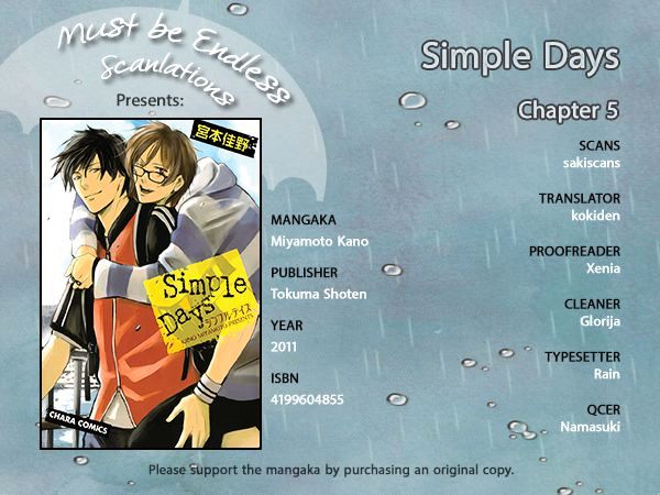 Simple Days Chapter 5 #1