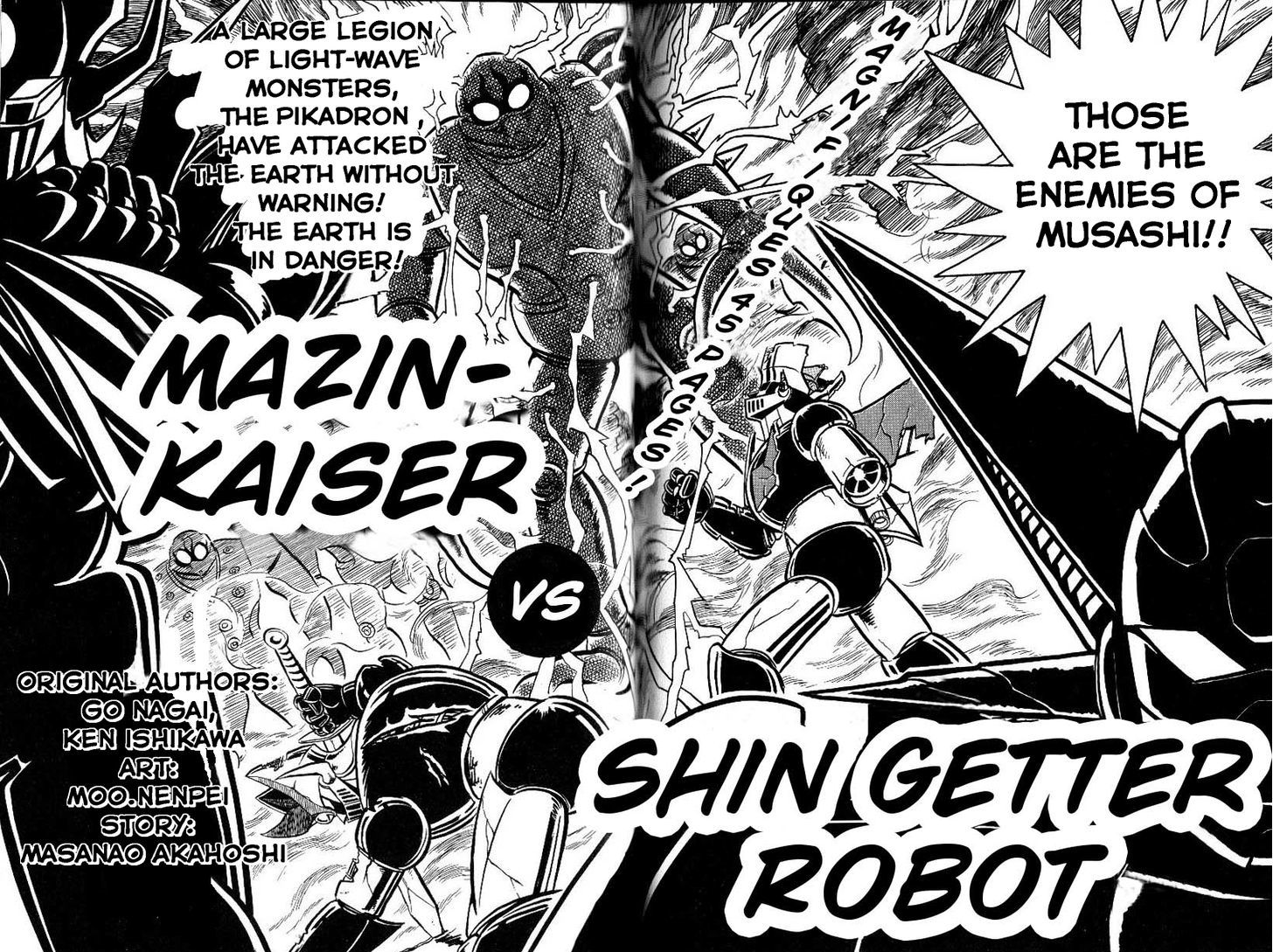 Mazinkaiser Vs Shin Getter Robot Chapter 1 #3