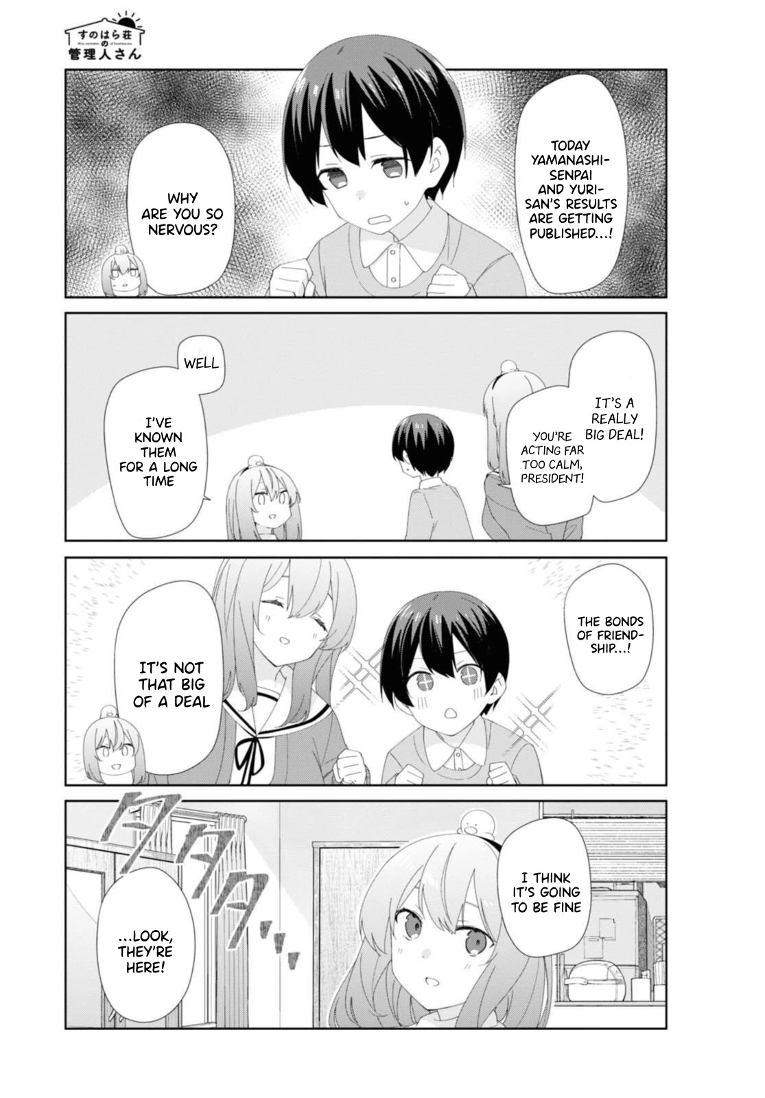 Sunoharasou No Kanrinin-San Chapter 82 #12