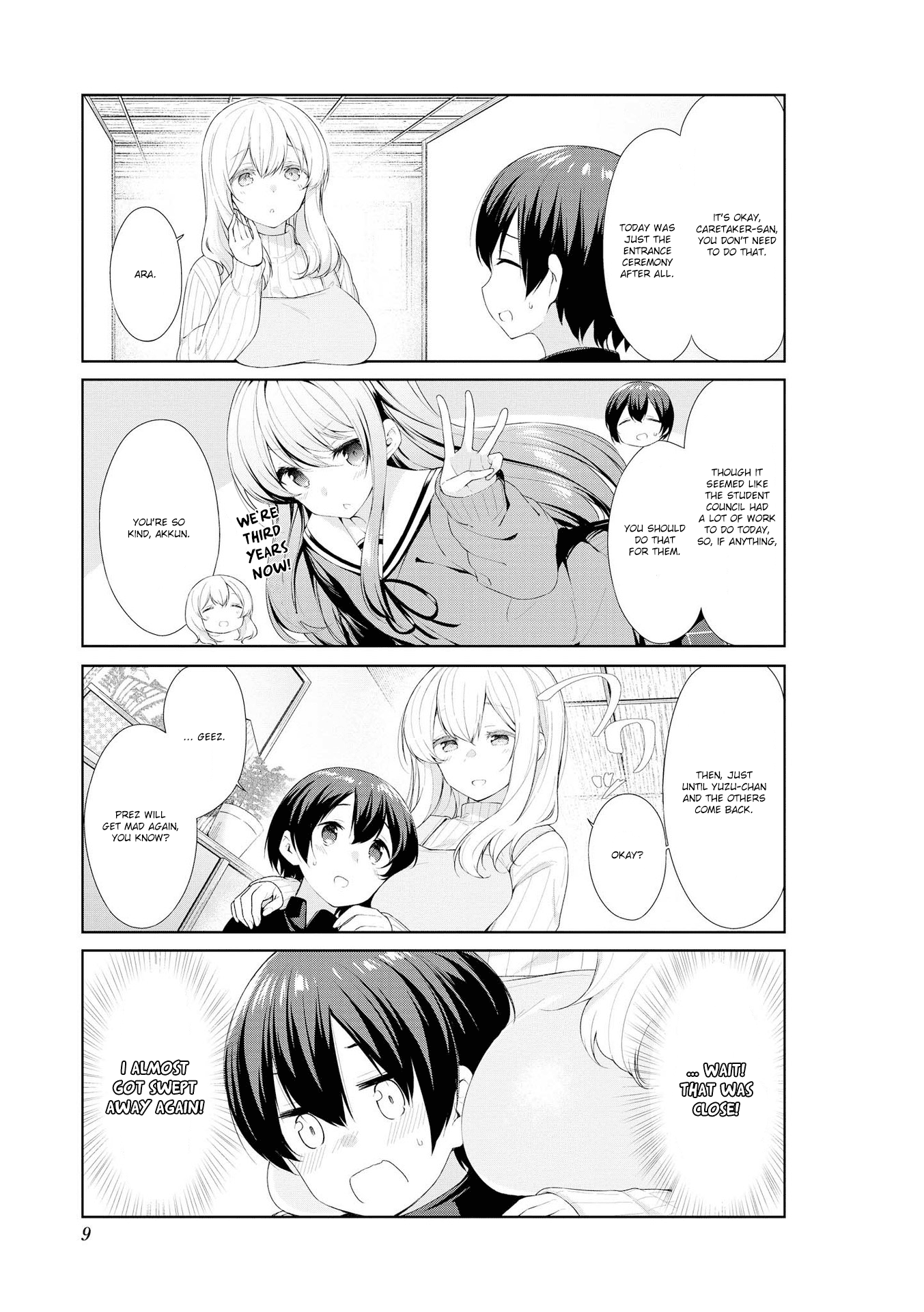 Sunoharasou No Kanrinin-San Chapter 52 #9