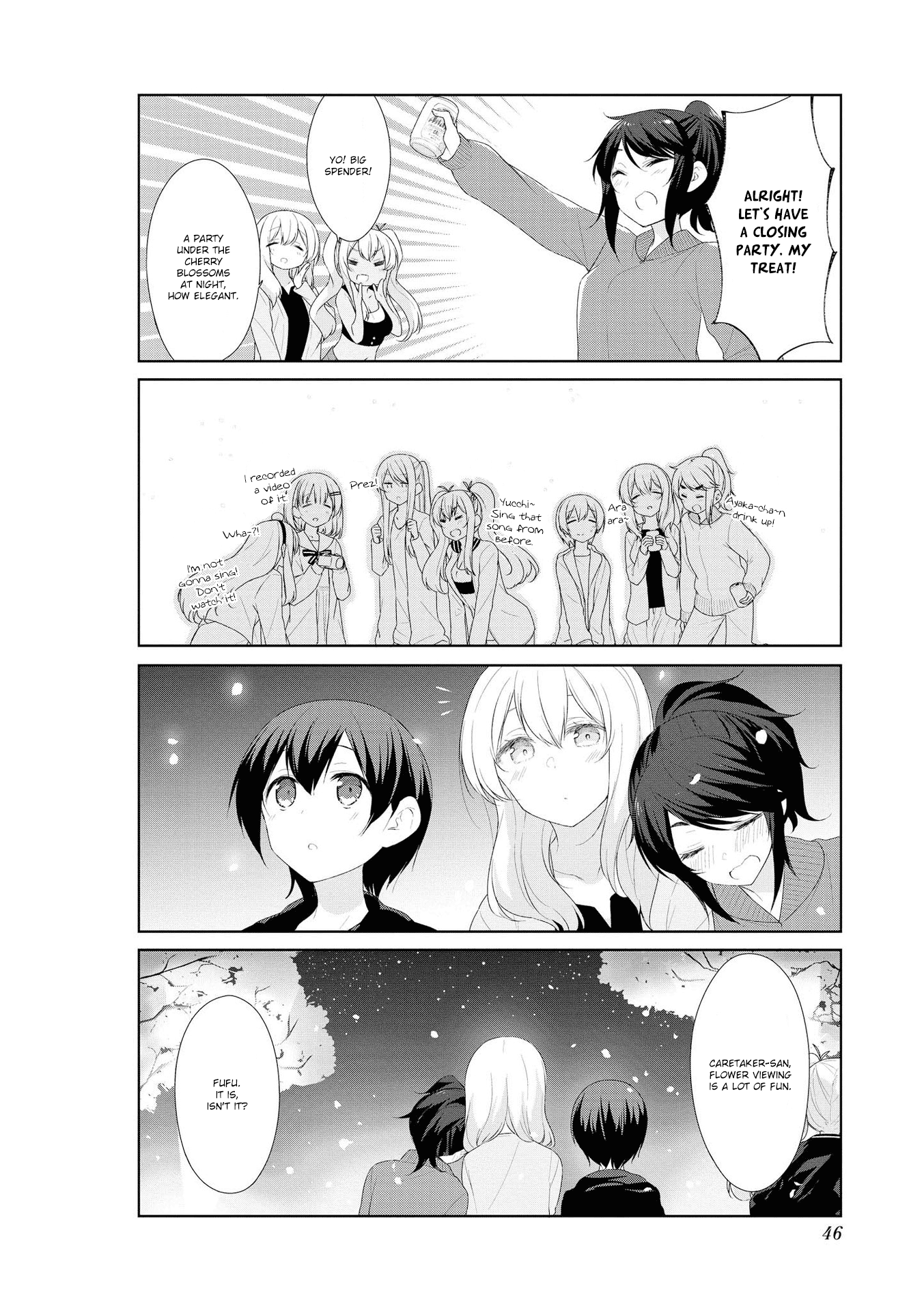 Sunoharasou No Kanrinin-San Chapter 54 #12