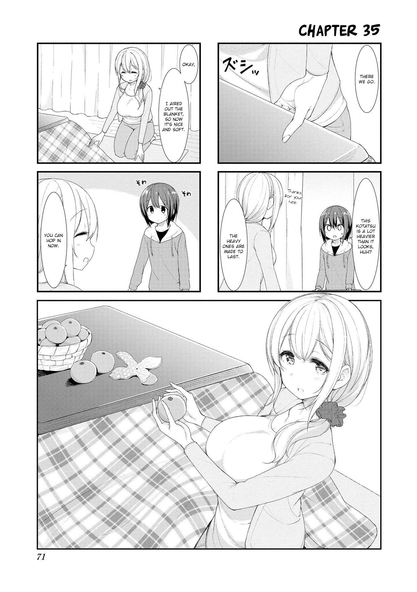 Sunoharasou No Kanrinin-San Chapter 35 #1