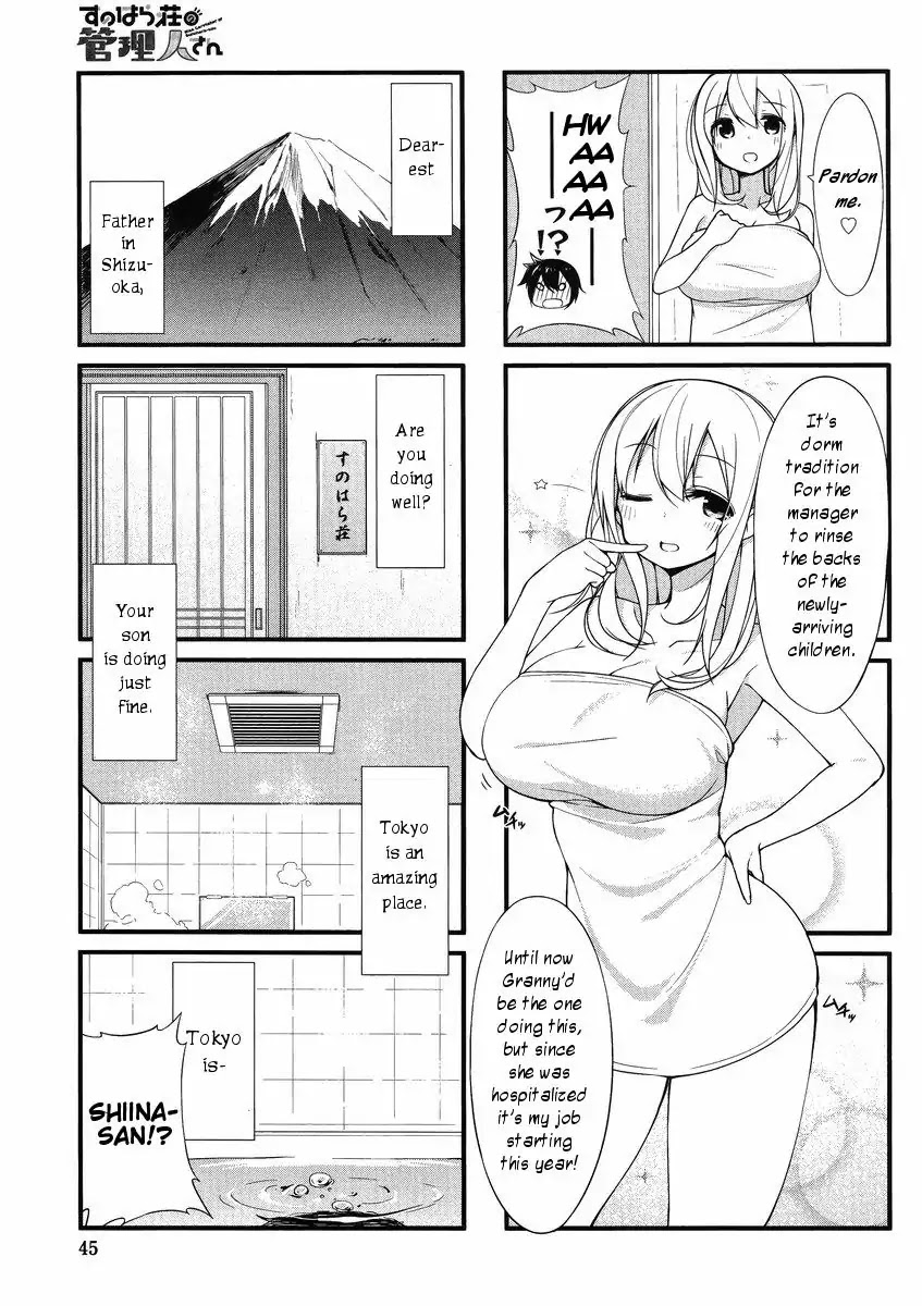 Sunoharasou No Kanrinin-San Chapter 1 #8