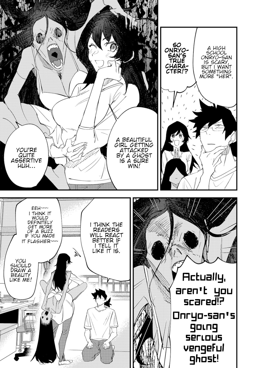 The Unpopular Mangaka And The Helpful Onryo-San Chapter 48 #3