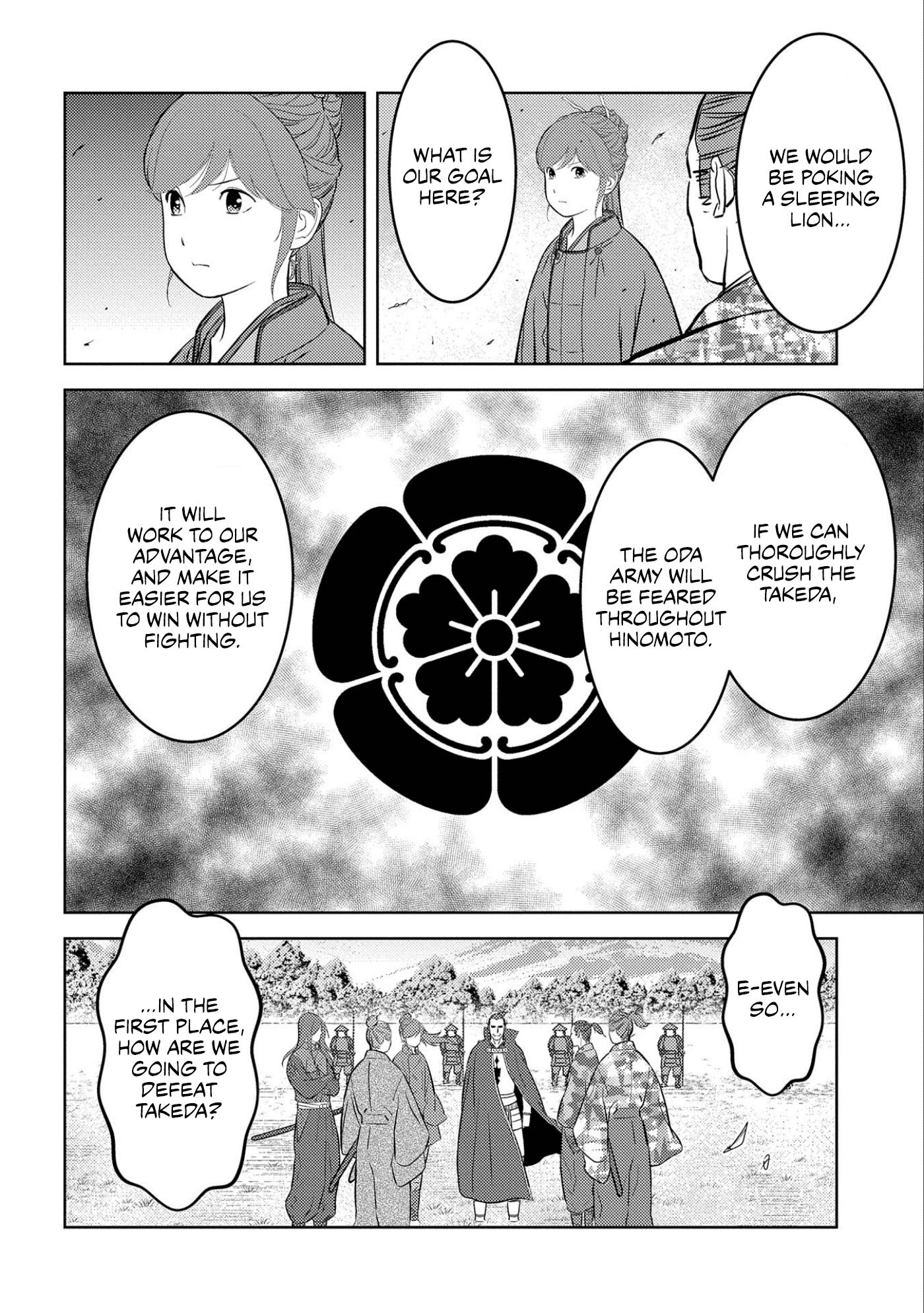 Sengoku Komachi Kuroutan: Noukou Giga Chapter 67 #10