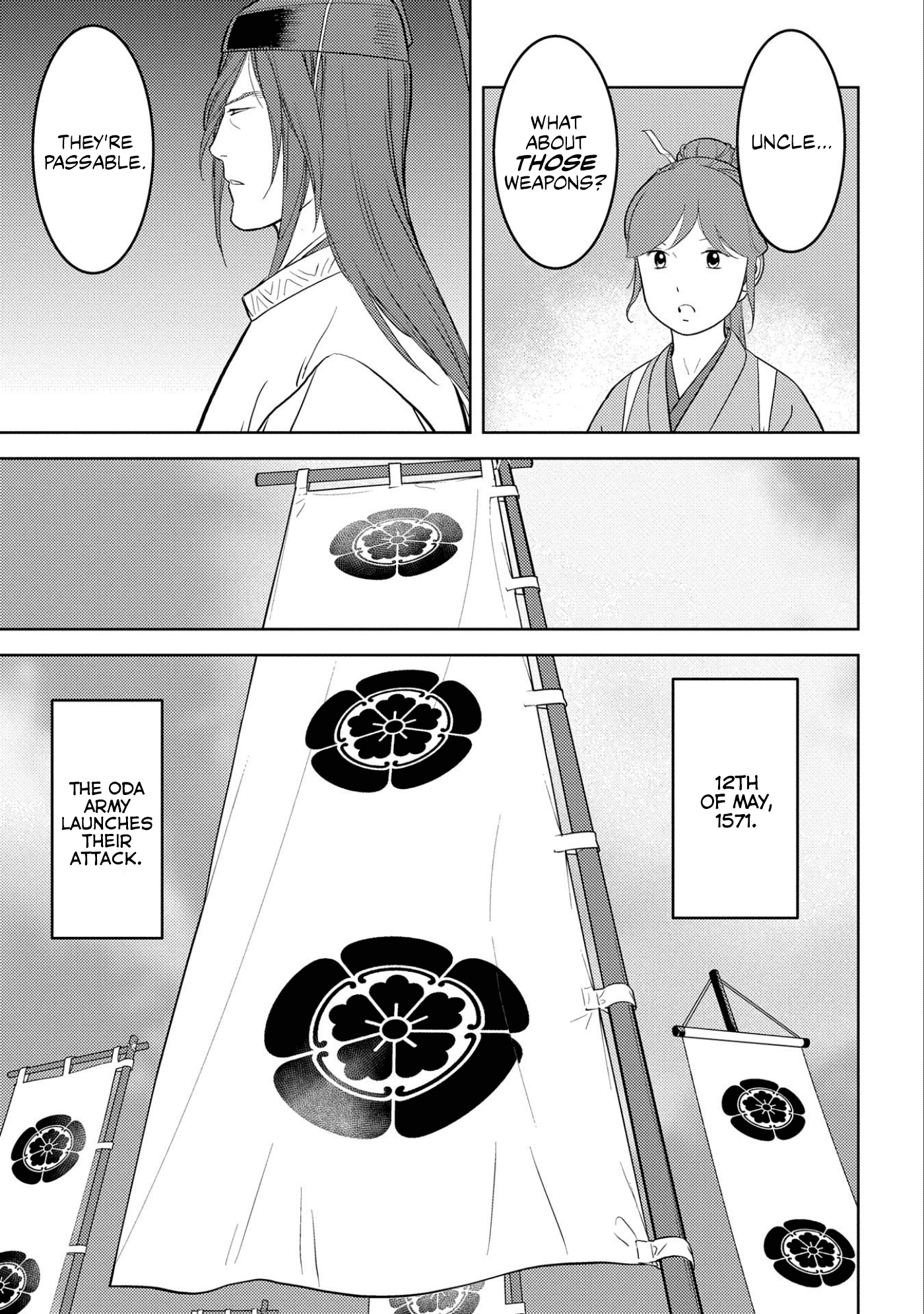 Sengoku Komachi Kuroutan: Noukou Giga Chapter 62 #6