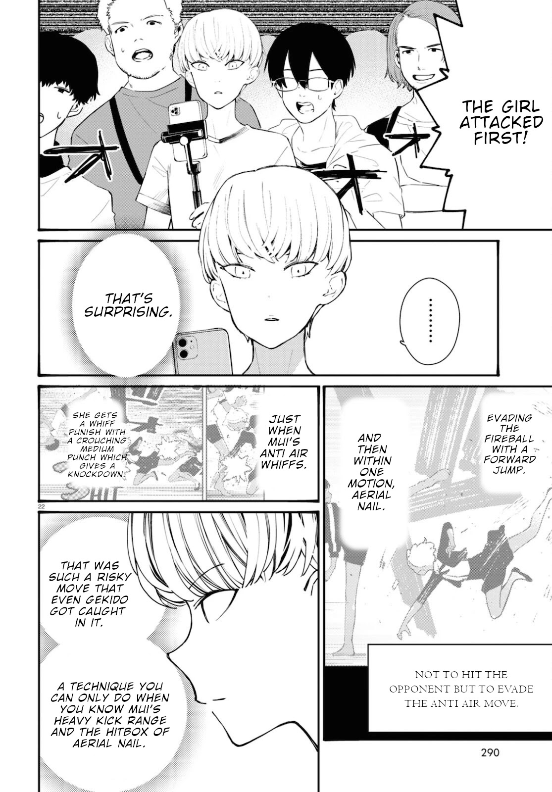 Ggwp. ~Young Ladies Don't Play Fighting Games~ Chapter 17 #21