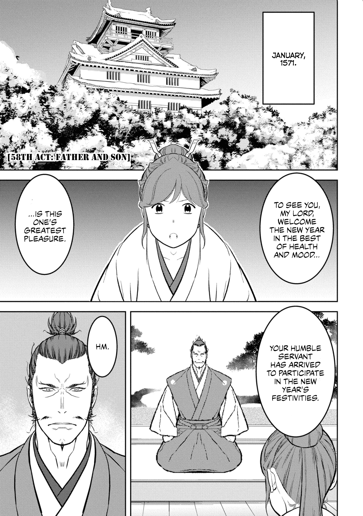 Sengoku Komachi Kuroutan: Noukou Giga Chapter 58 #2
