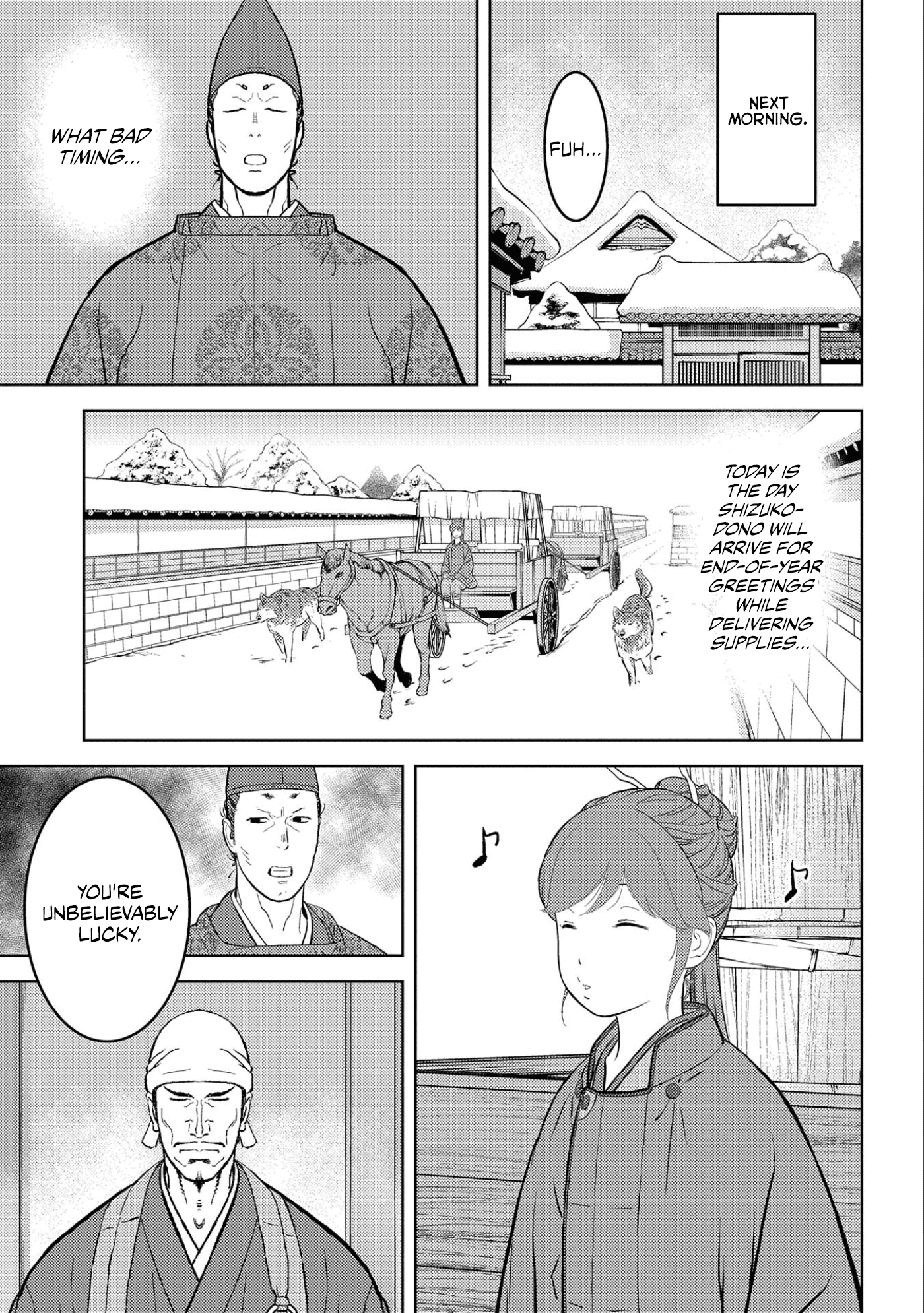 Sengoku Komachi Kuroutan: Noukou Giga Chapter 56 #4