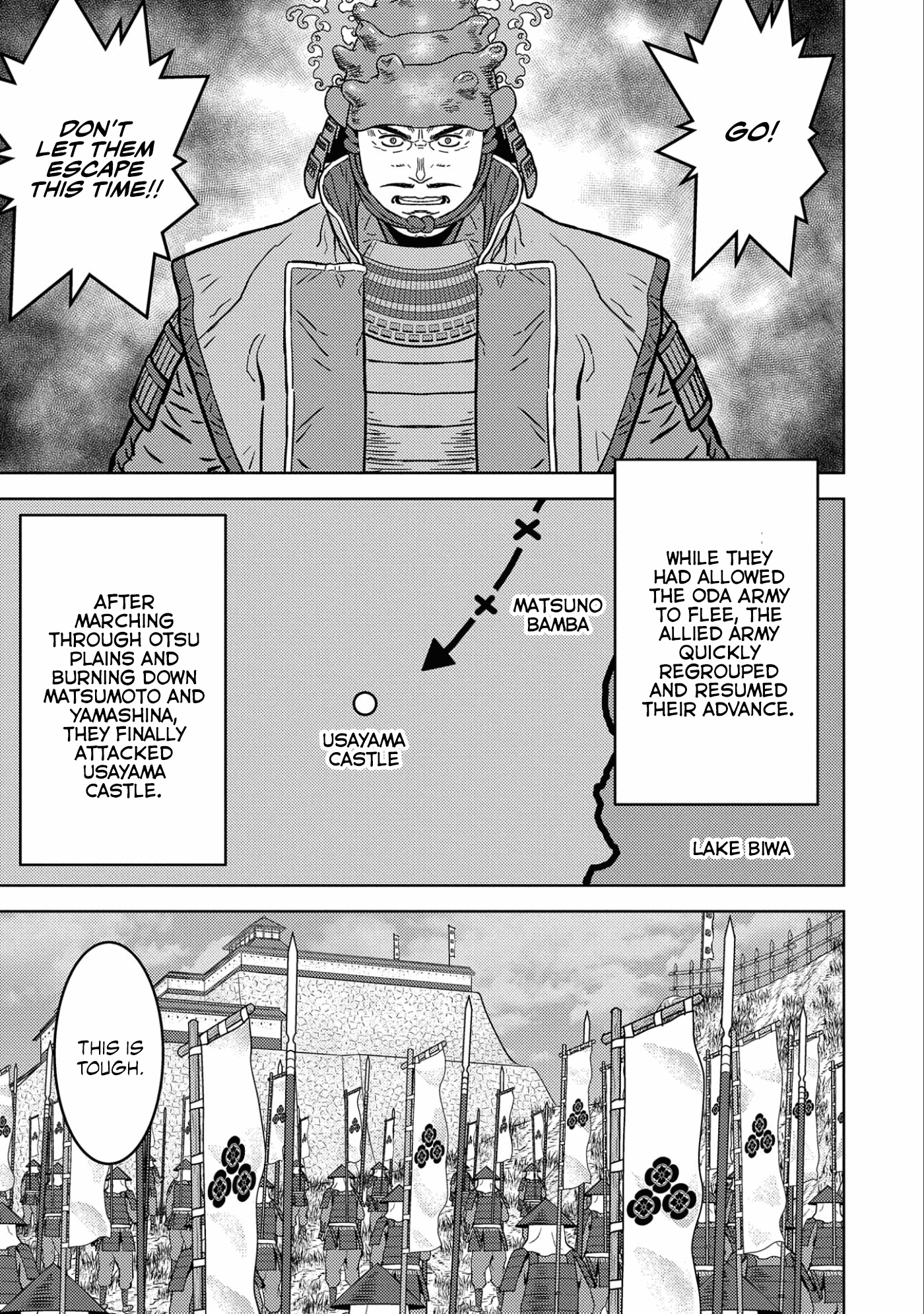 Sengoku Komachi Kuroutan: Noukou Giga Chapter 52 #4