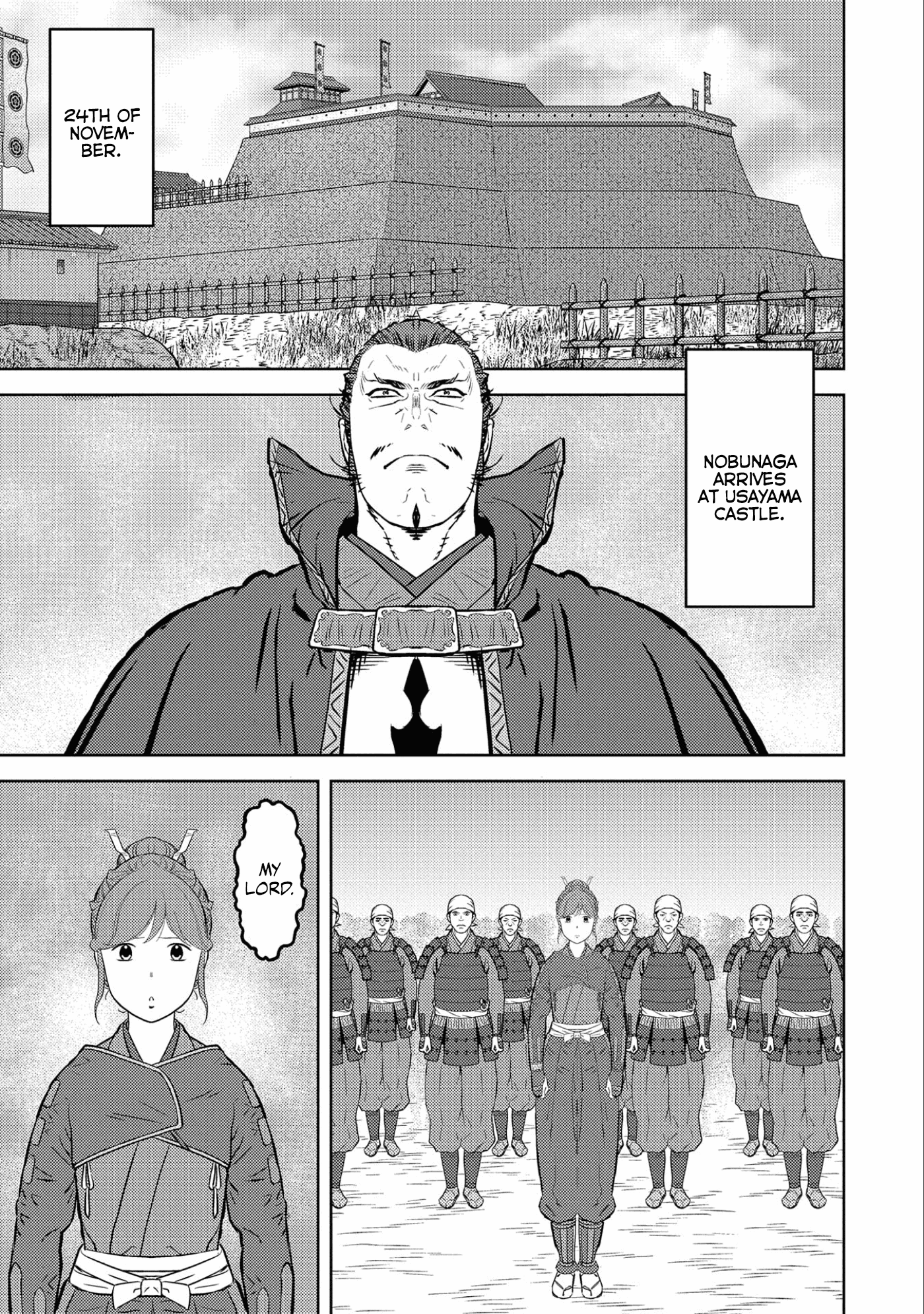 Sengoku Komachi Kuroutan: Noukou Giga Chapter 52 #8
