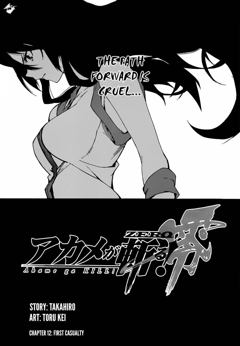 Akame Ga Kiru! Zero Chapter 12 #1