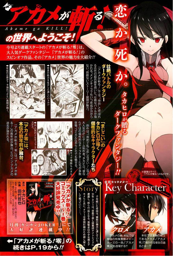 Akame Ga Kiru! Zero Chapter 1.2 #5