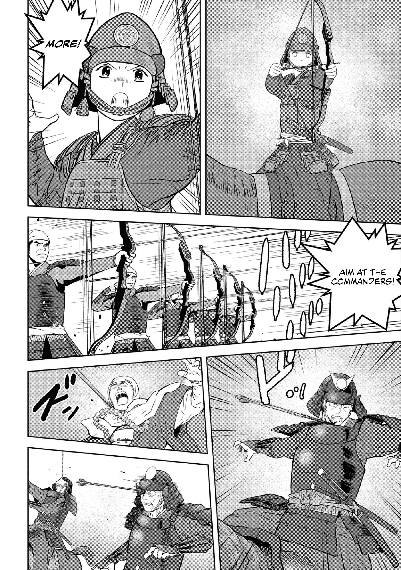 Sengoku Komachi Kuroutan: Noukou Giga Chapter 50 #3