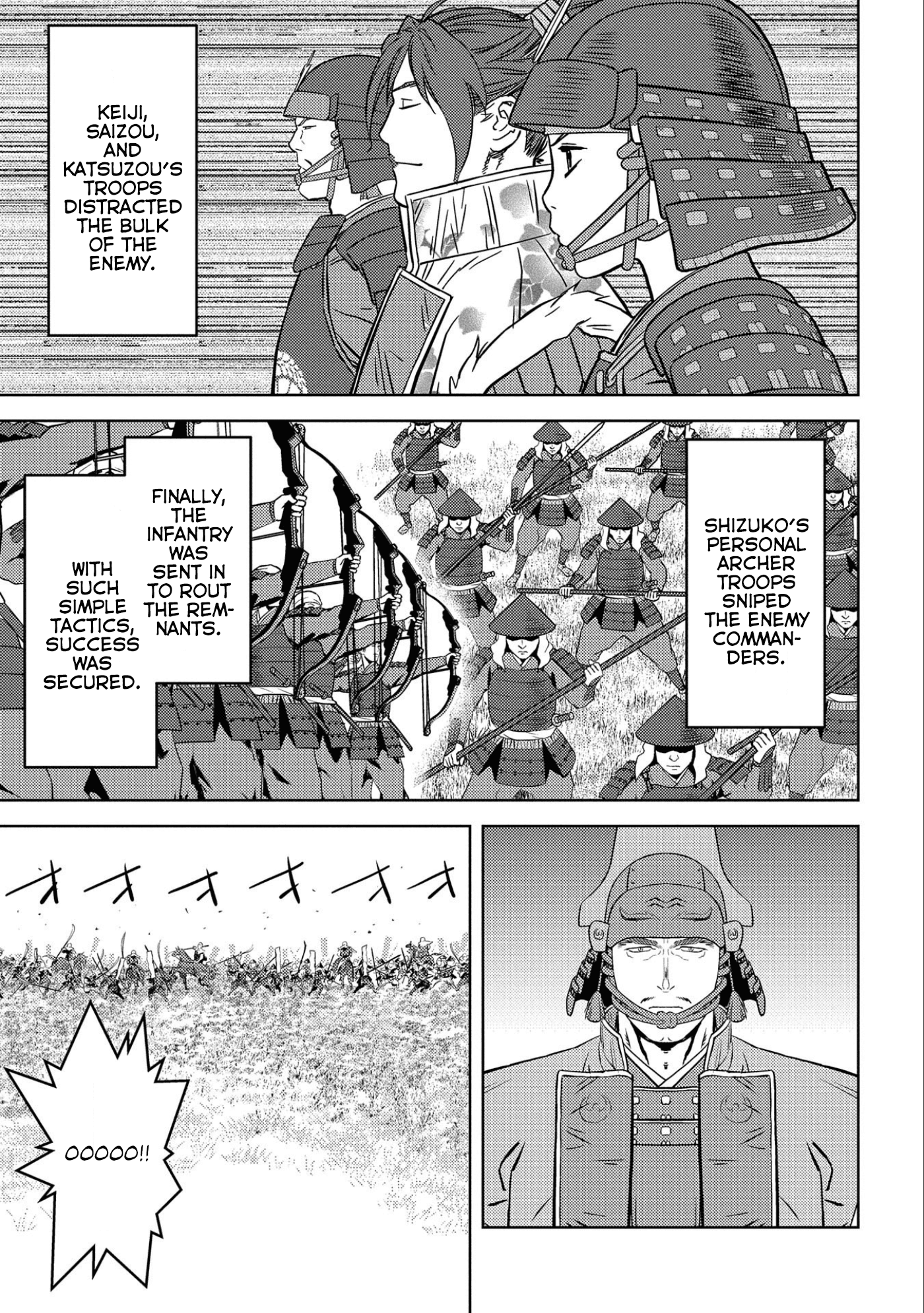 Sengoku Komachi Kuroutan: Noukou Giga Chapter 50 #18