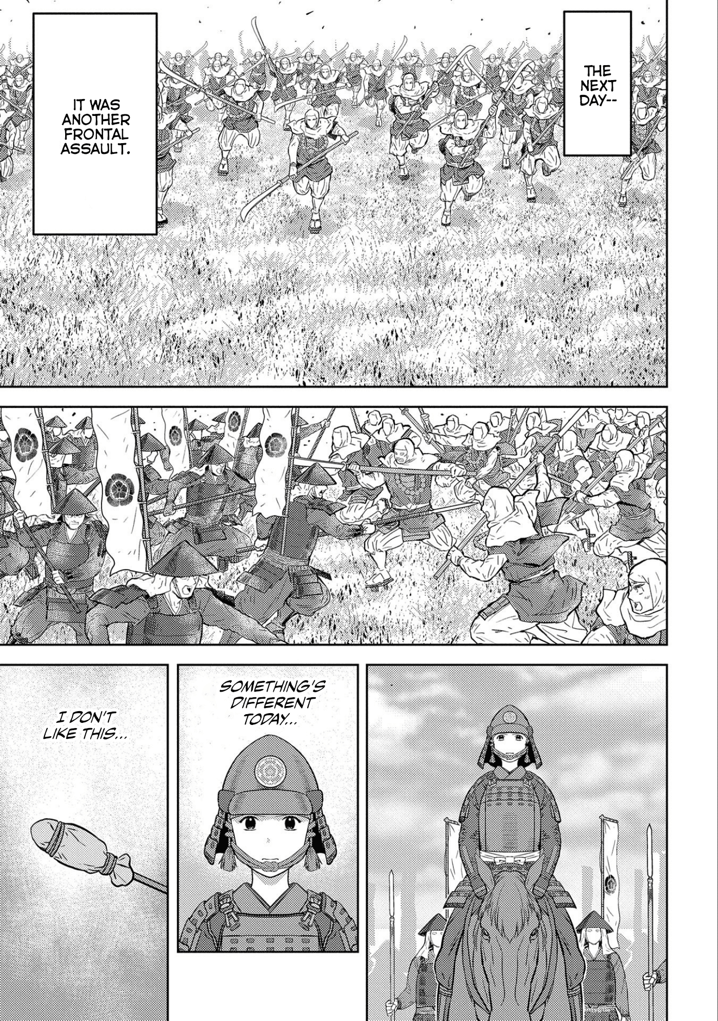 Sengoku Komachi Kuroutan: Noukou Giga Chapter 50 #24