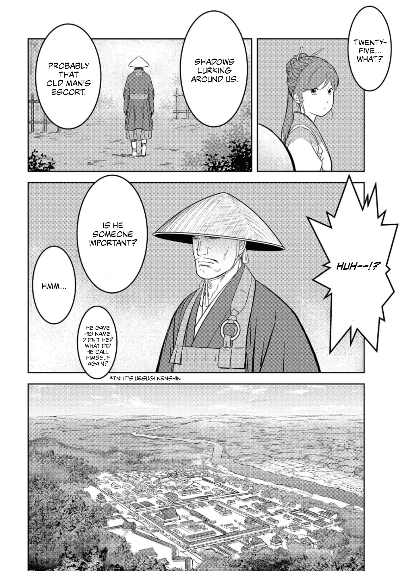 Sengoku Komachi Kuroutan: Noukou Giga Chapter 47 #9