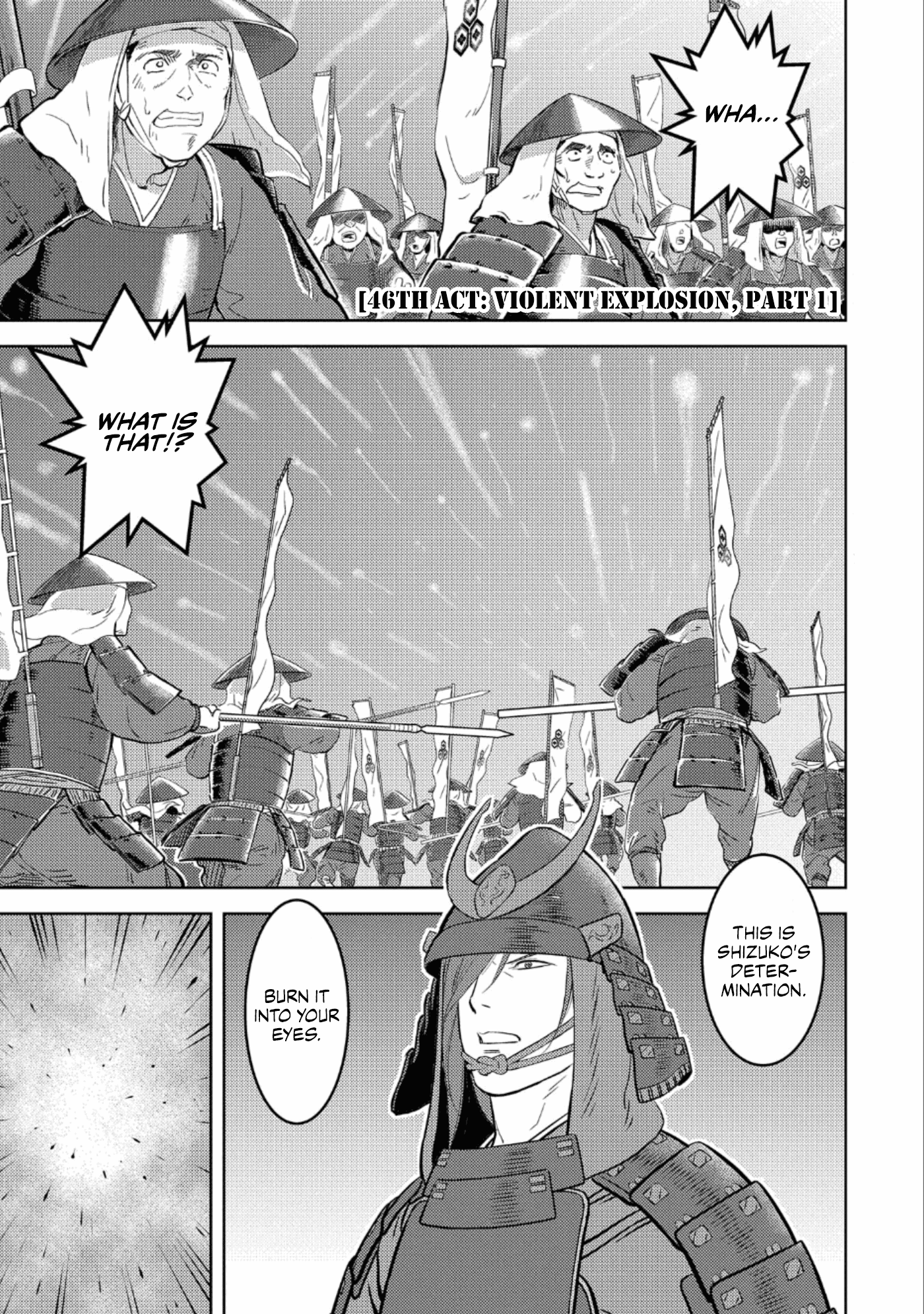 Sengoku Komachi Kuroutan: Noukou Giga Chapter 46 #7