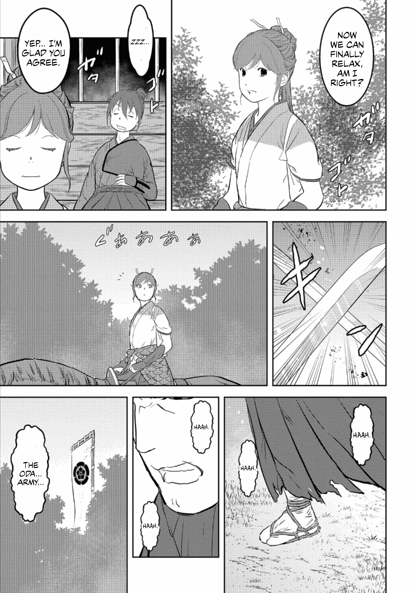 Sengoku Komachi Kuroutan: Noukou Giga Chapter 43 #14