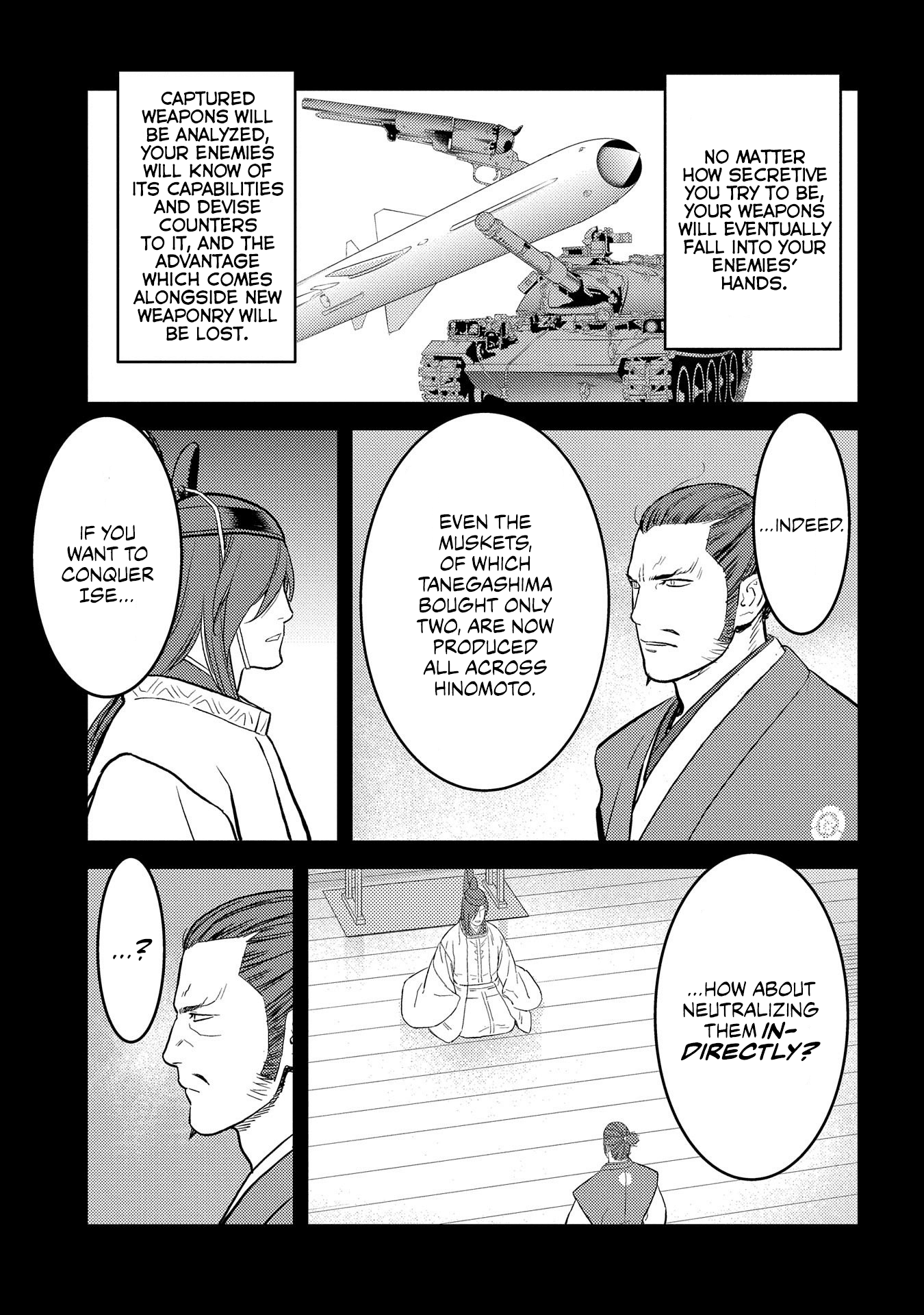 Sengoku Komachi Kuroutan: Noukou Giga Chapter 40 #4