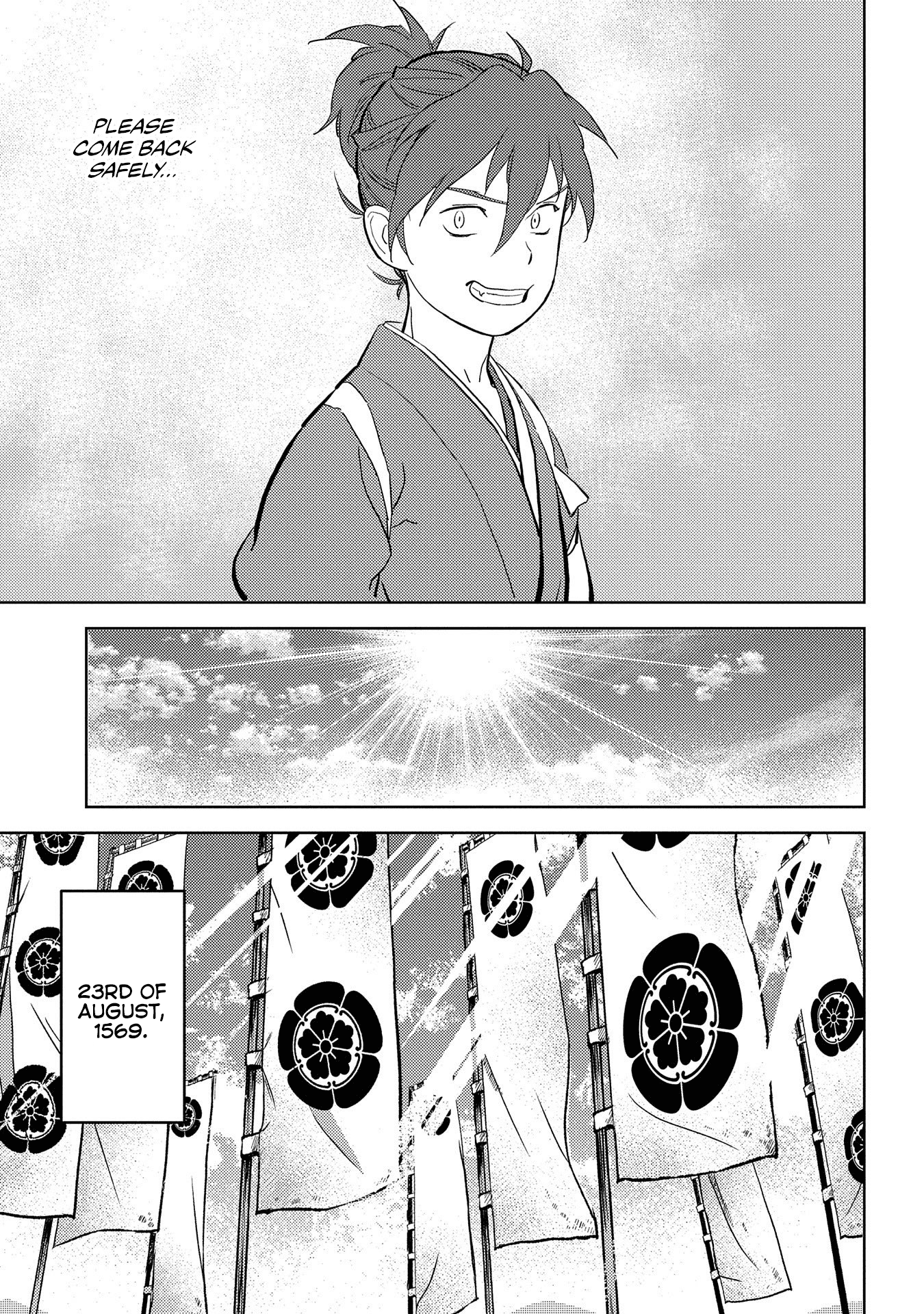 Sengoku Komachi Kuroutan: Noukou Giga Chapter 39 #8