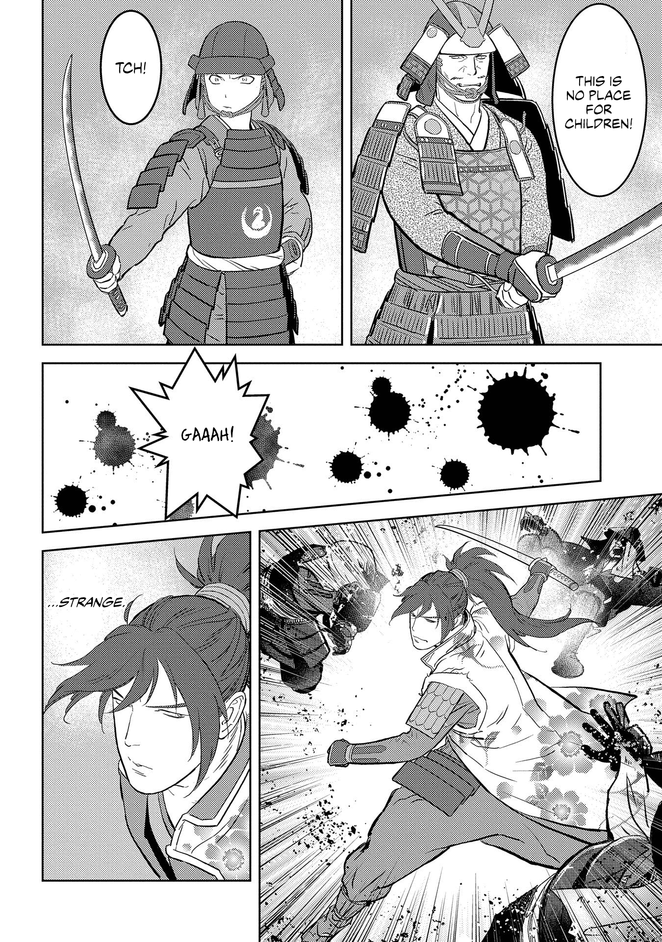 Sengoku Komachi Kuroutan: Noukou Giga Chapter 39 #24
