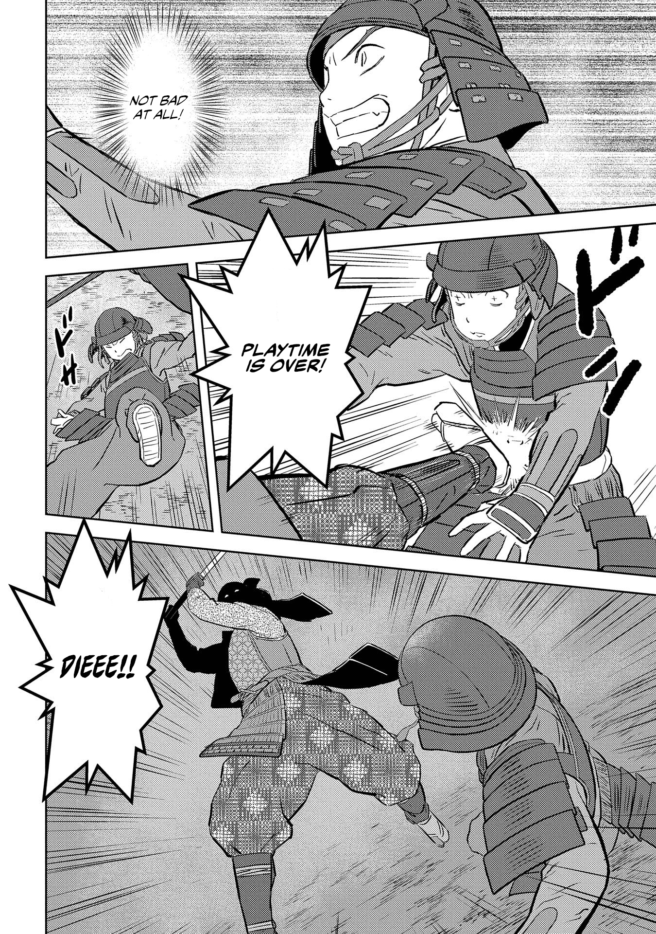 Sengoku Komachi Kuroutan: Noukou Giga Chapter 39 #26