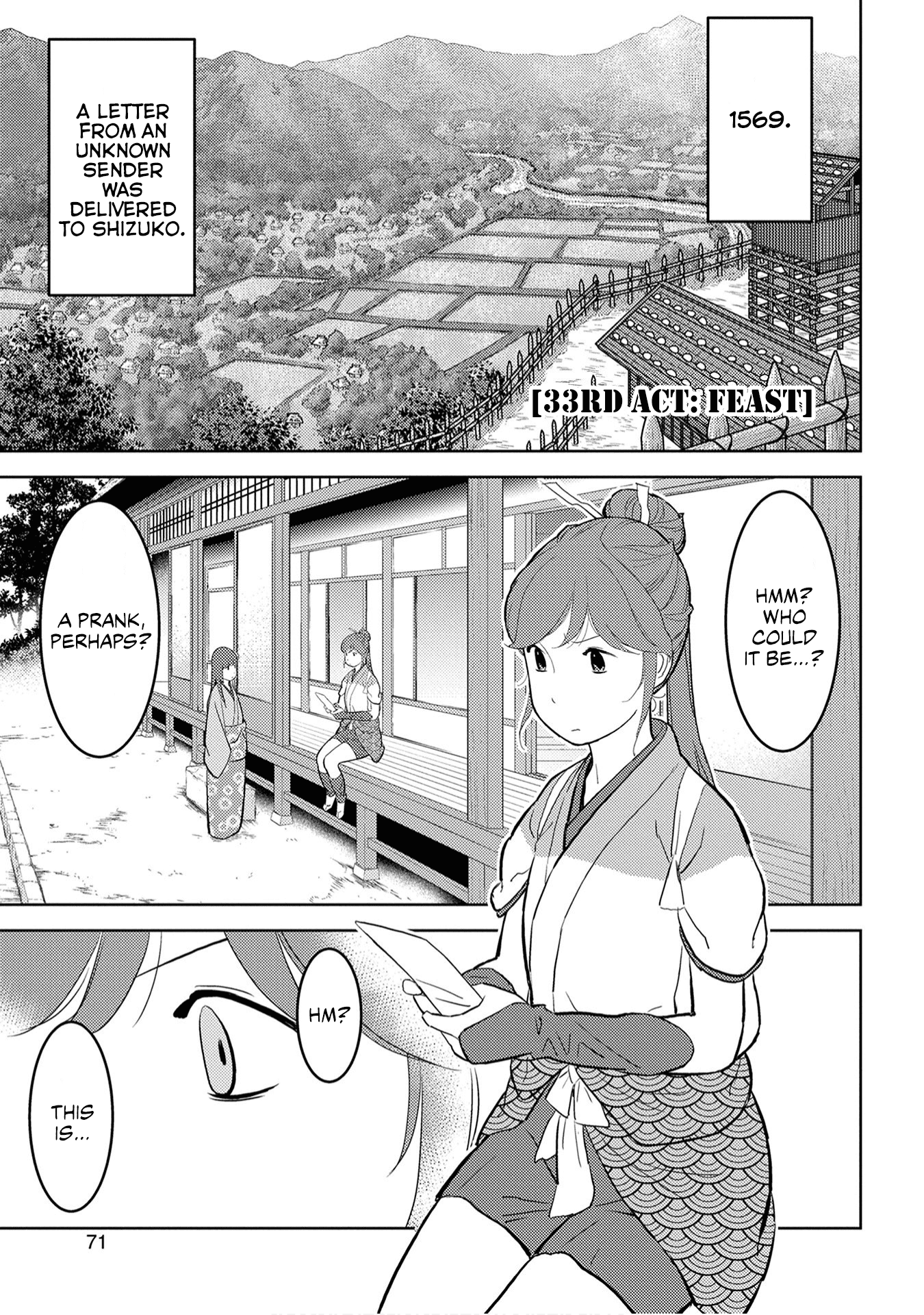 Sengoku Komachi Kuroutan: Noukou Giga Chapter 33 #2