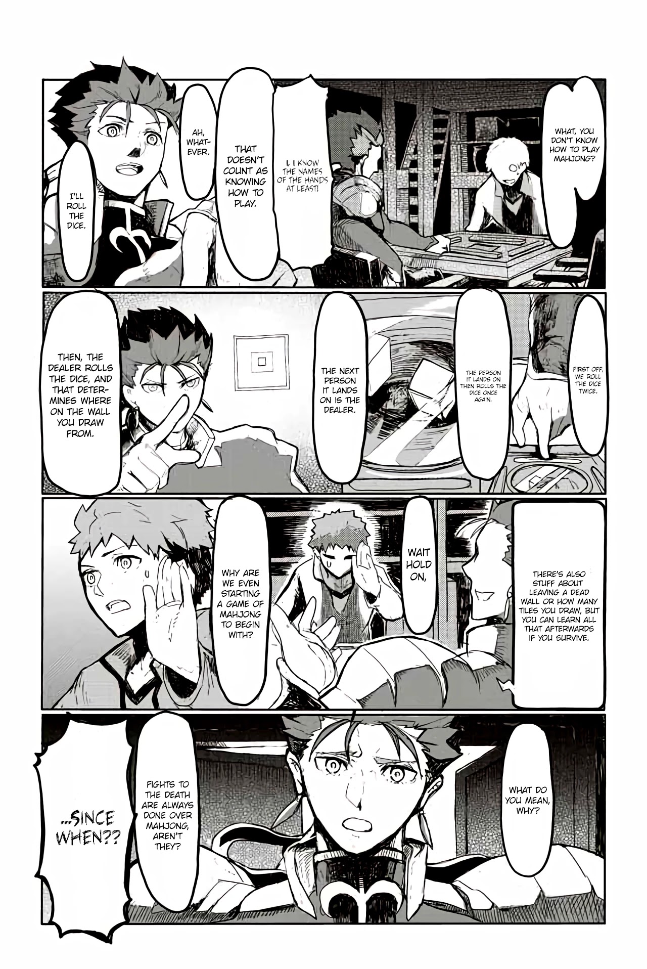 Fate/mahjong Night - Seihai Sensou Chapter 14 #2