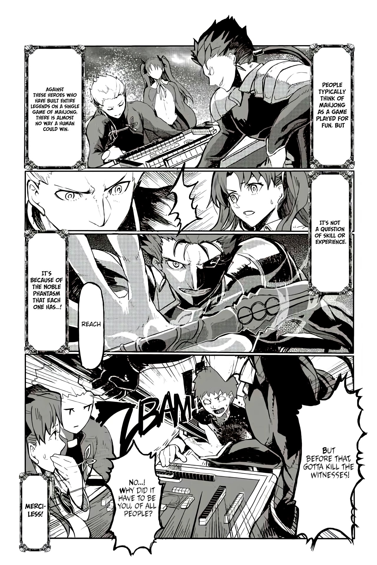 Fate/mahjong Night - Seihai Sensou Chapter 10 #1