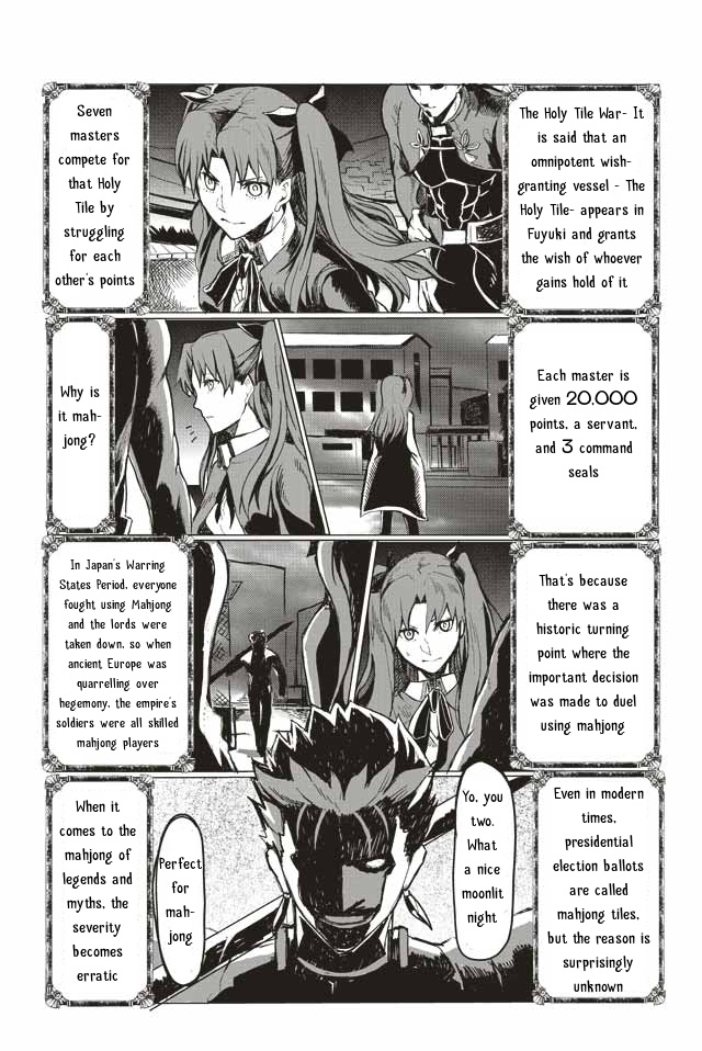Fate/mahjong Night - Seihai Sensou Chapter 8 #1