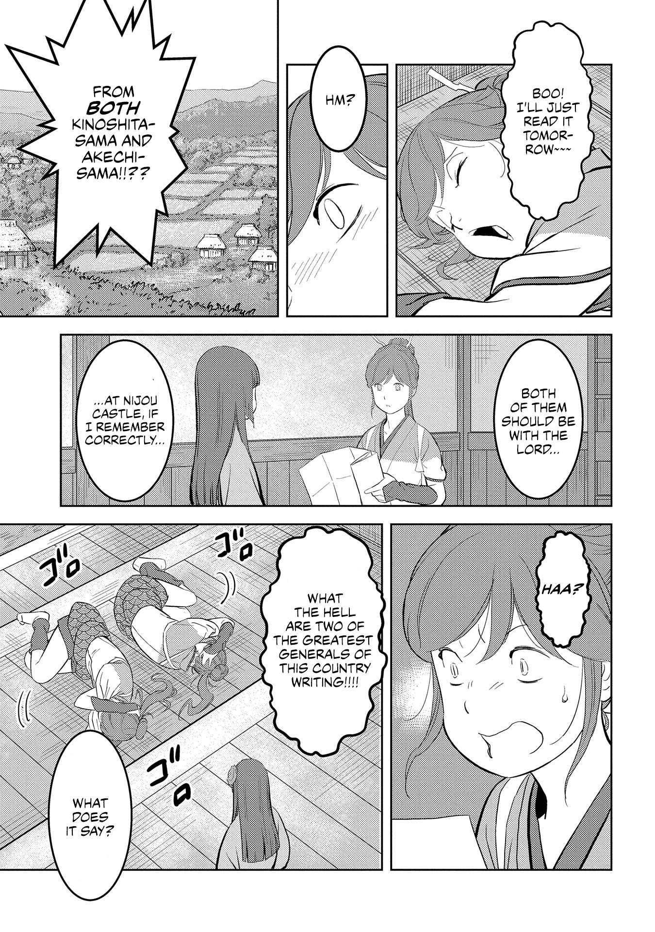 Sengoku Komachi Kuroutan: Noukou Giga Chapter 31 #17