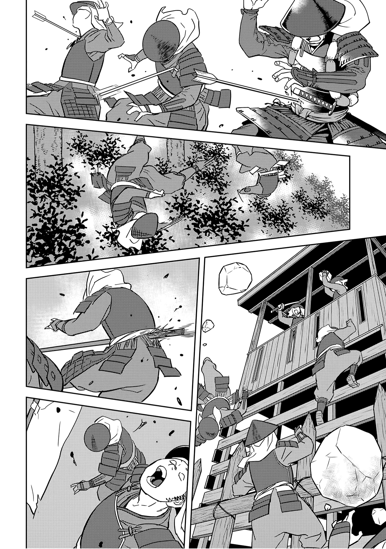 Sengoku Komachi Kuroutan: Noukou Giga Chapter 24 #32