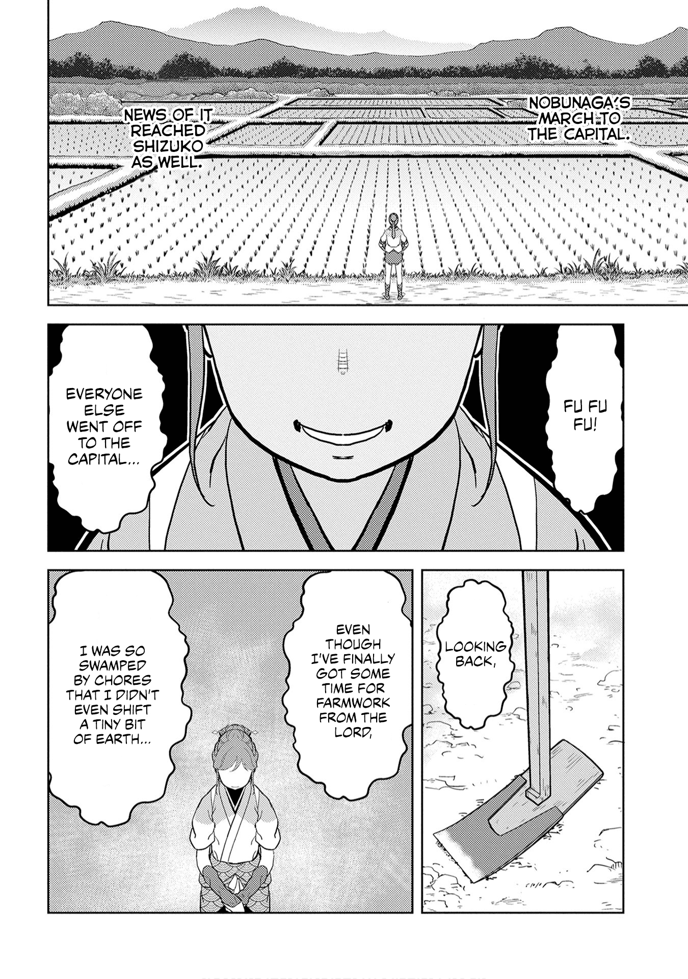 Sengoku Komachi Kuroutan: Noukou Giga Chapter 23 #9