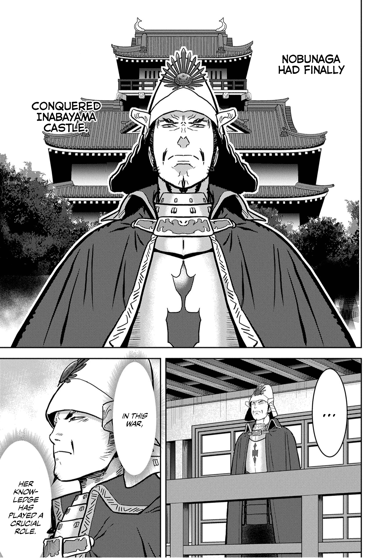 Sengoku Komachi Kuroutan: Noukou Giga Chapter 14 #37