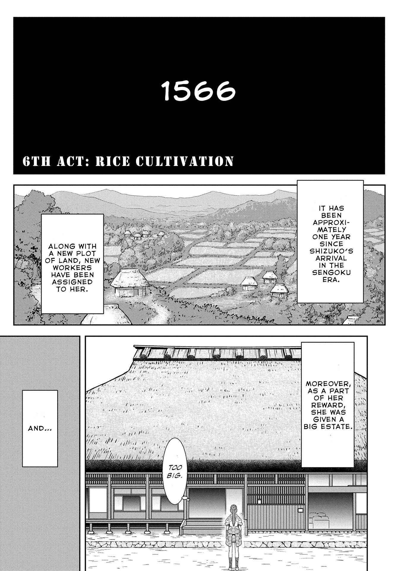 Sengoku Komachi Kuroutan: Noukou Giga Chapter 6 #5