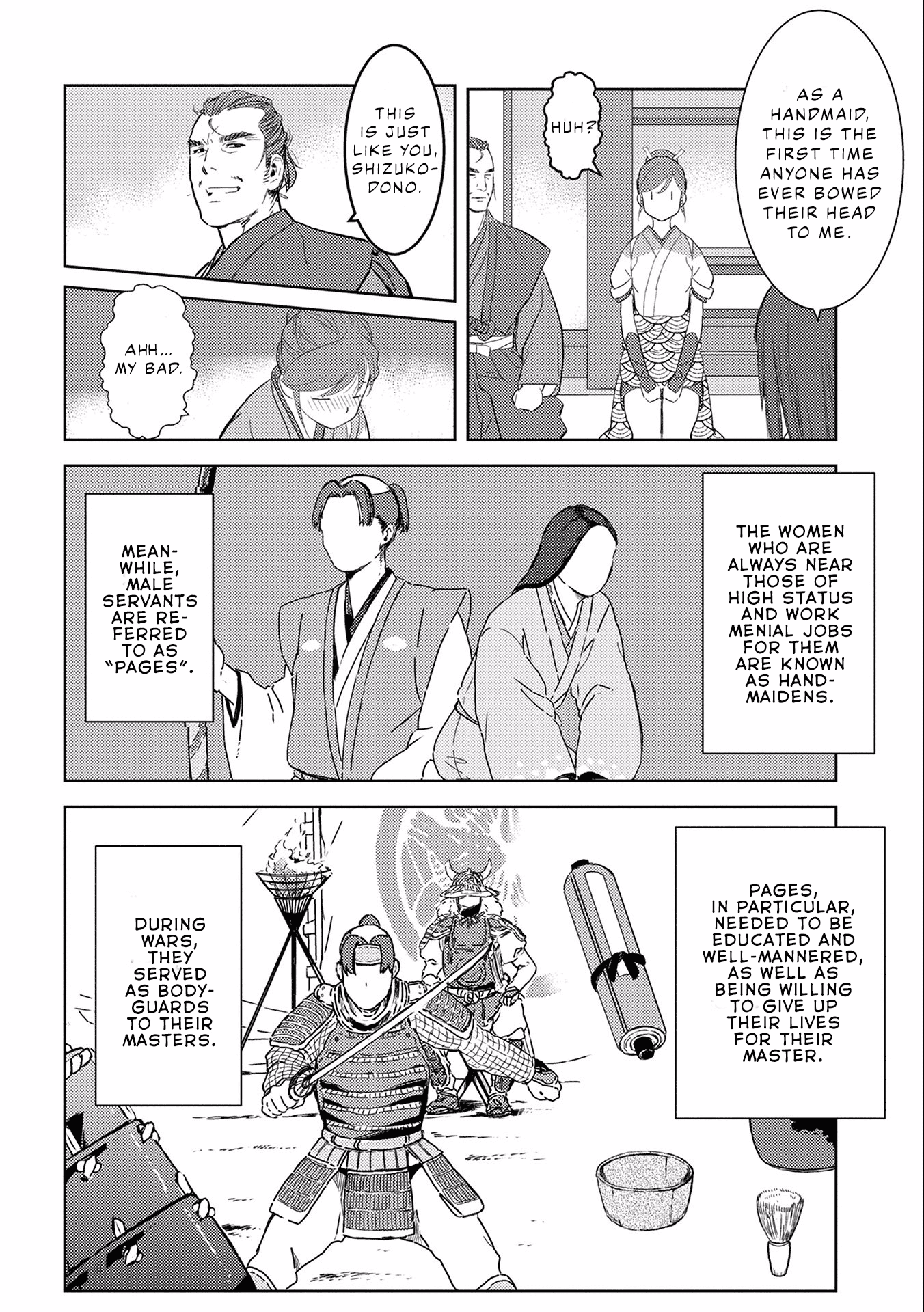 Sengoku Komachi Kuroutan: Noukou Giga Chapter 6 #8