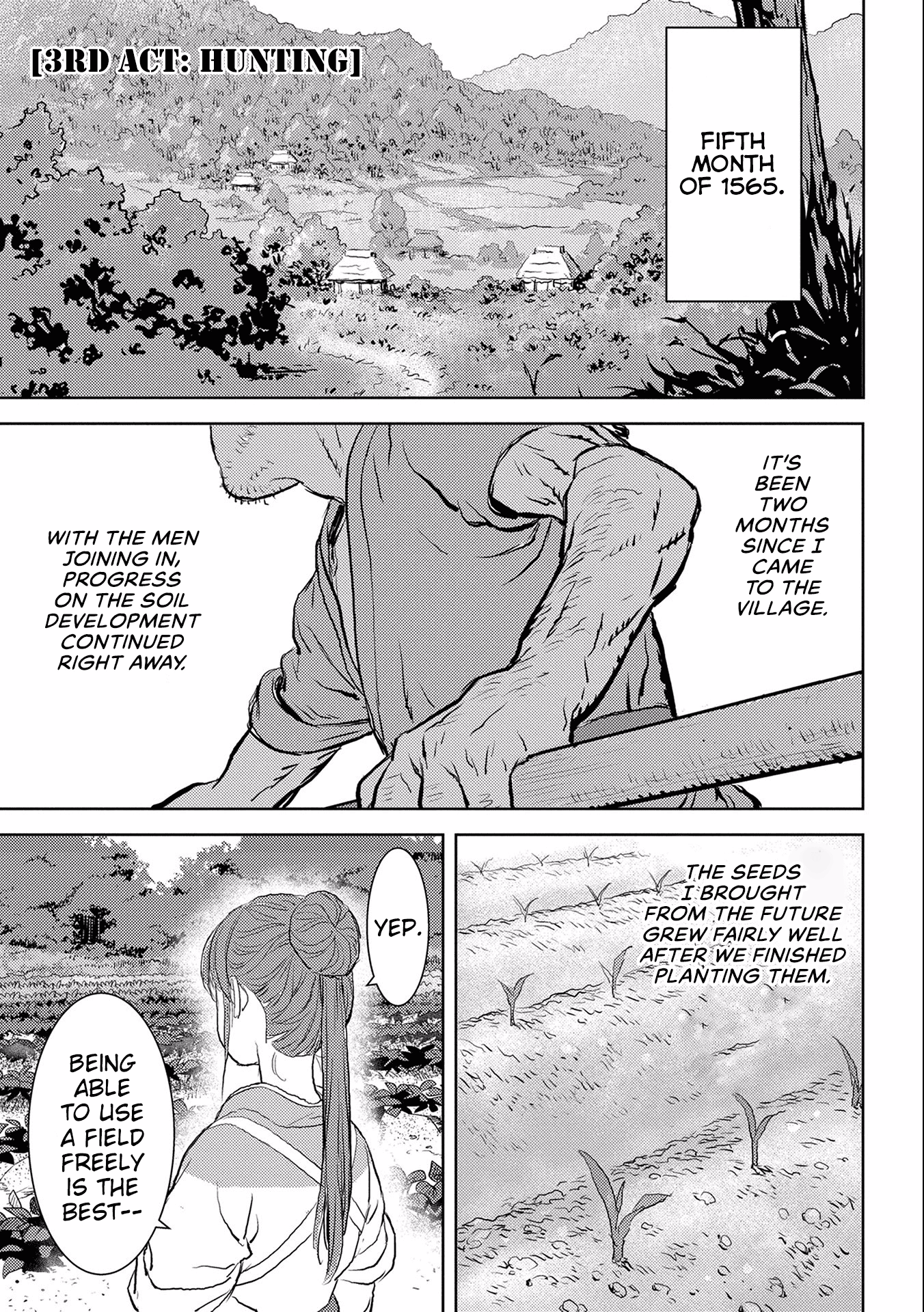 Sengoku Komachi Kuroutan: Noukou Giga Chapter 3 #2