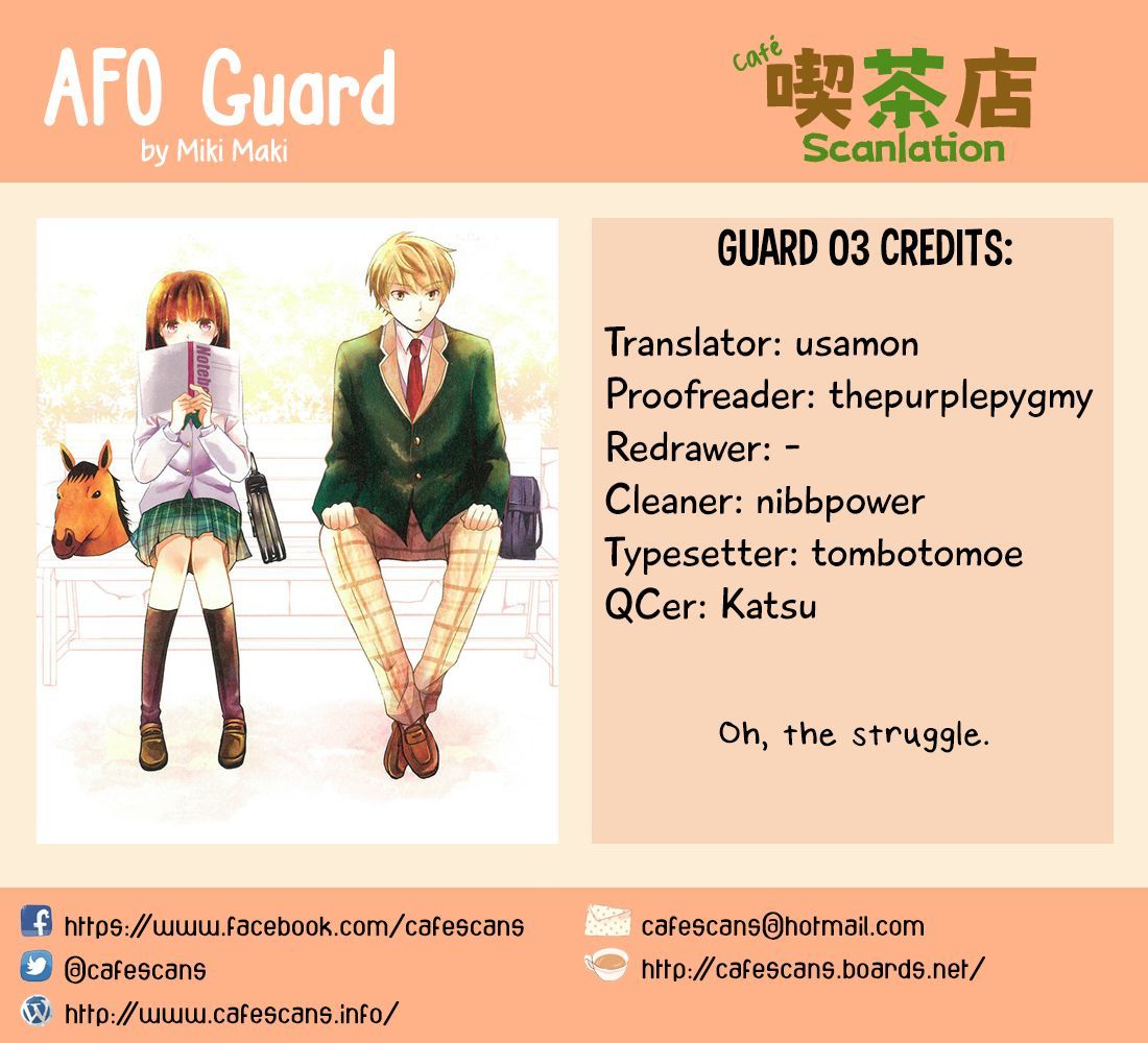 Afo Guard Chapter 3 #1