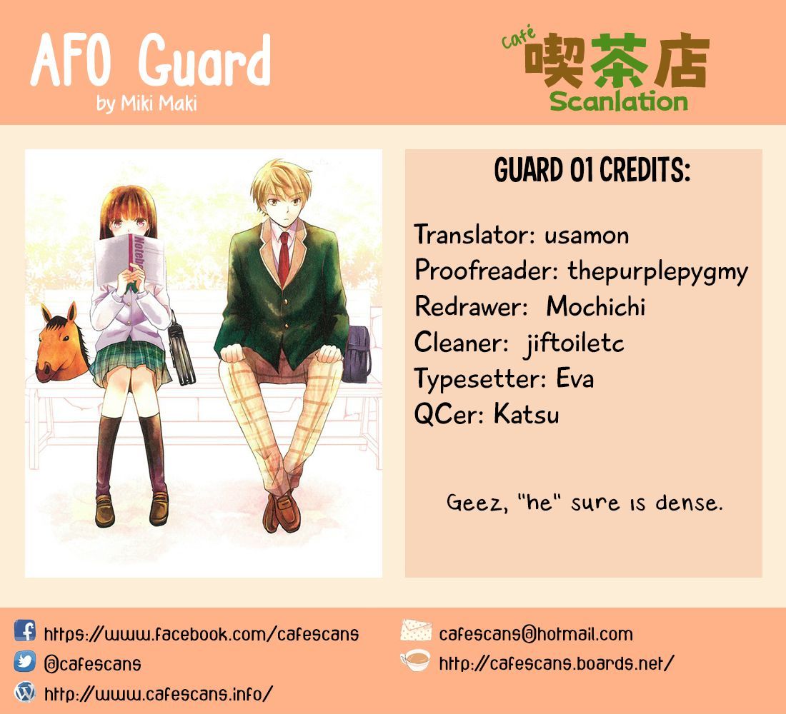 Afo Guard Chapter 1 #1