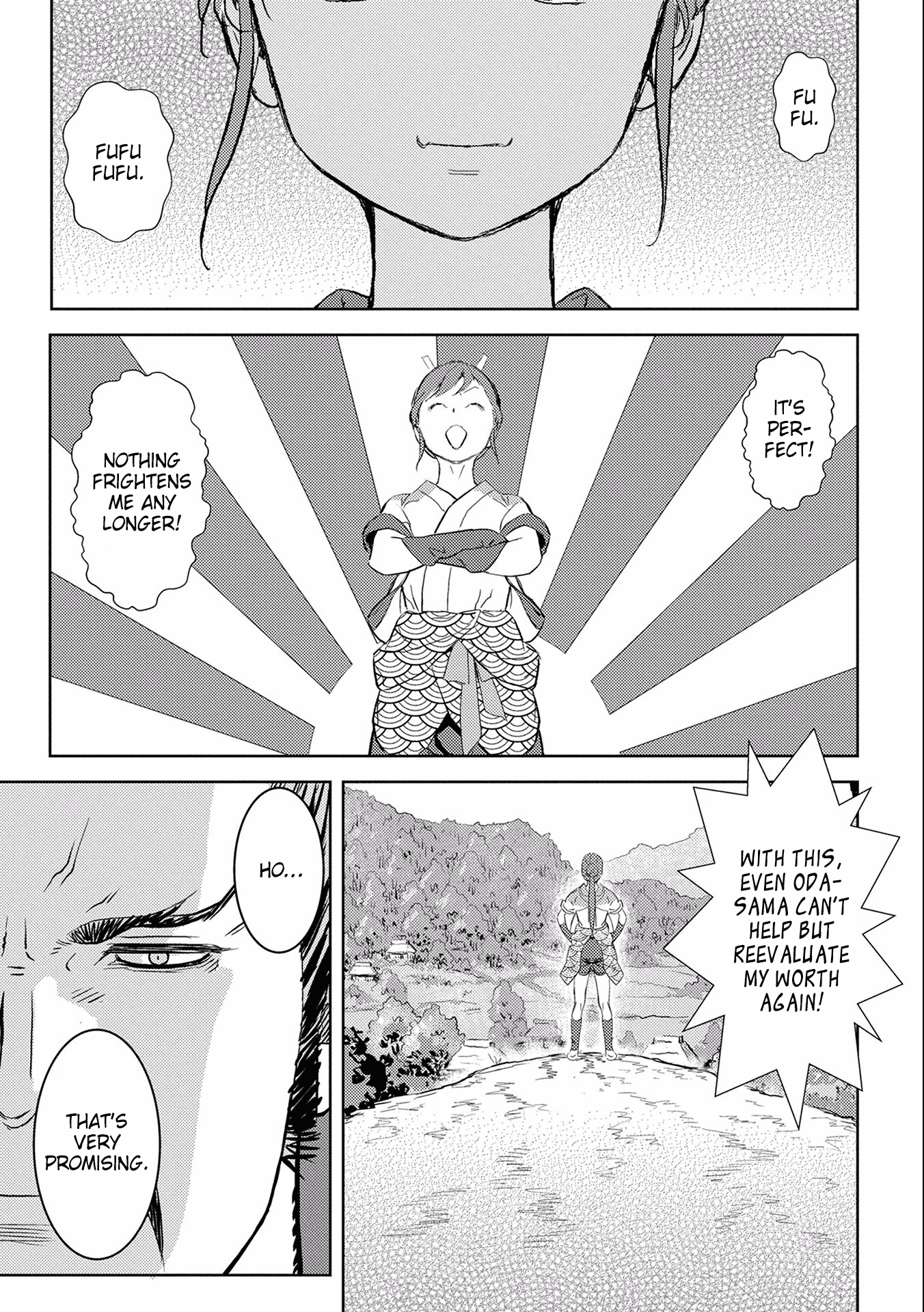 Sengoku Komachi Kuroutan: Noukou Giga Chapter 4 #12