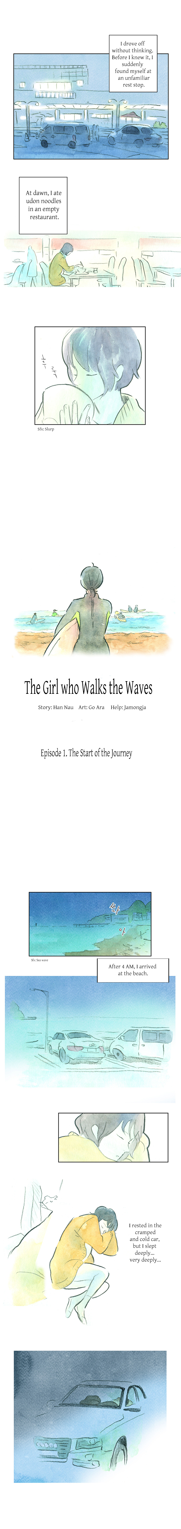 The Girl Who Walks The Waves Chapter 1 #5