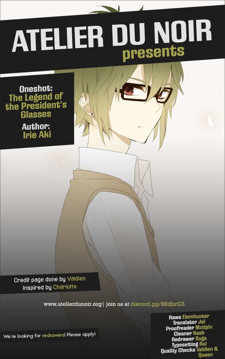 The Legend Of The President's Glasses Chapter 1 #1