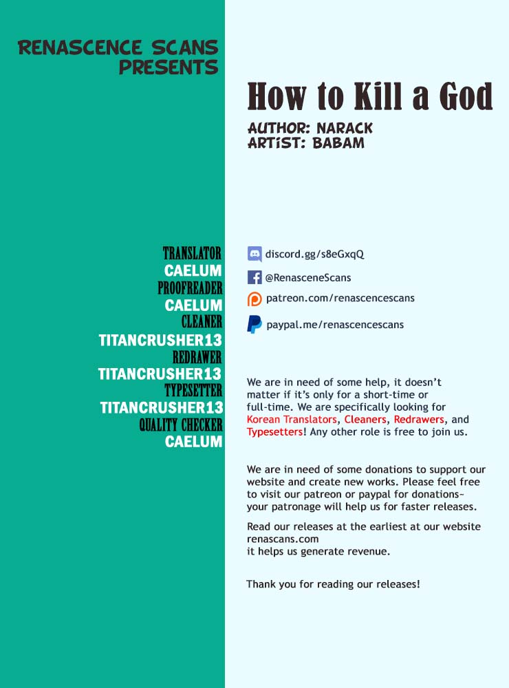How To Kill A God Chapter 15 #1