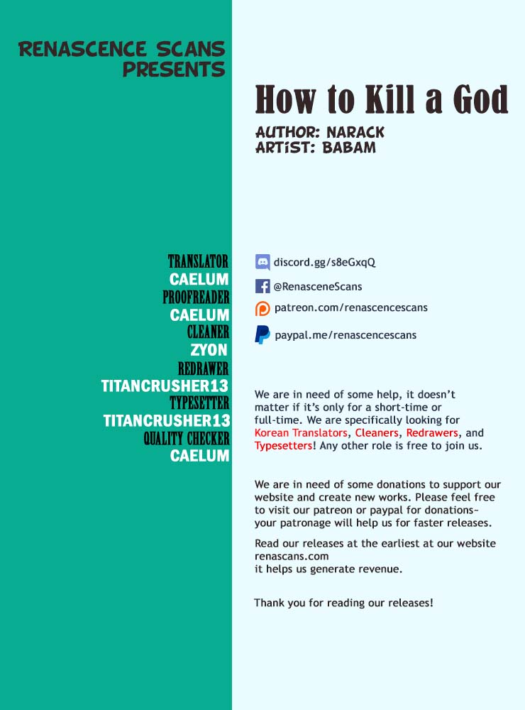 How To Kill A God Chapter 13 #1