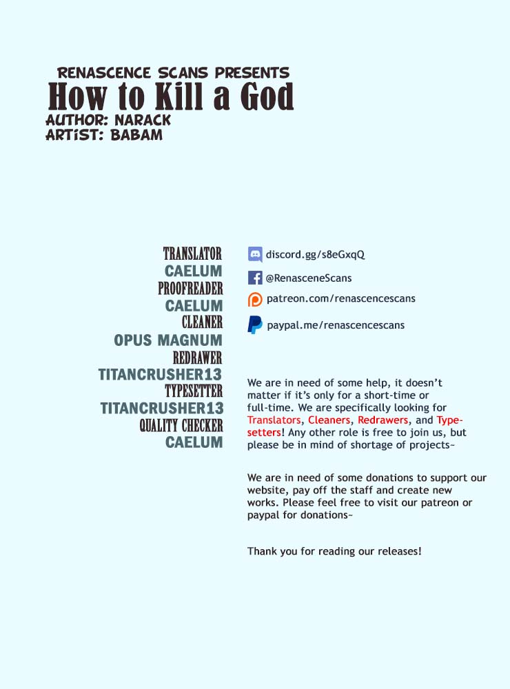 How To Kill A God Chapter 11 #1