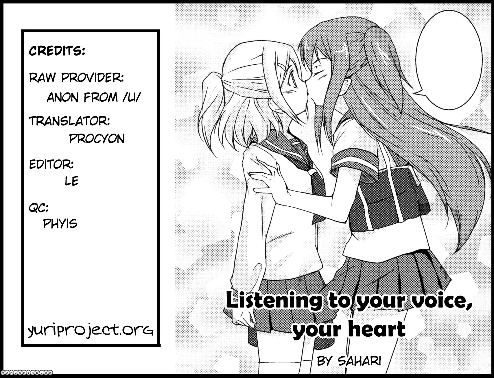 Listening To Your Voice, Your Heart Chapter 1 #21