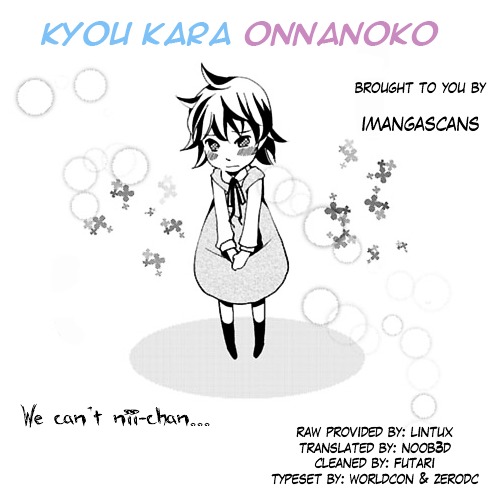 Kyou Kara Onnanoko!? Chapter 1 #37