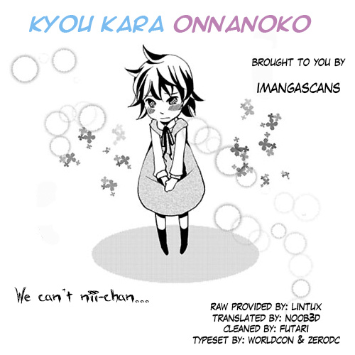 Kyou Kara Onnanoko!? Chapter 1.2 #37